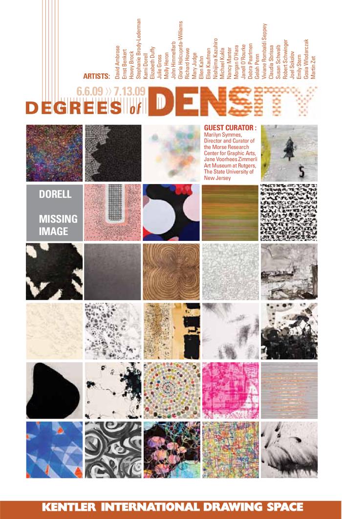Degrees of Density: Selections from the Kentler Flatfiles
