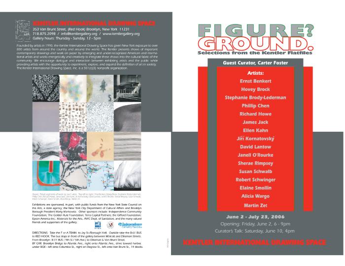 Figure?Ground: Selections from the Kentler Flatfiles