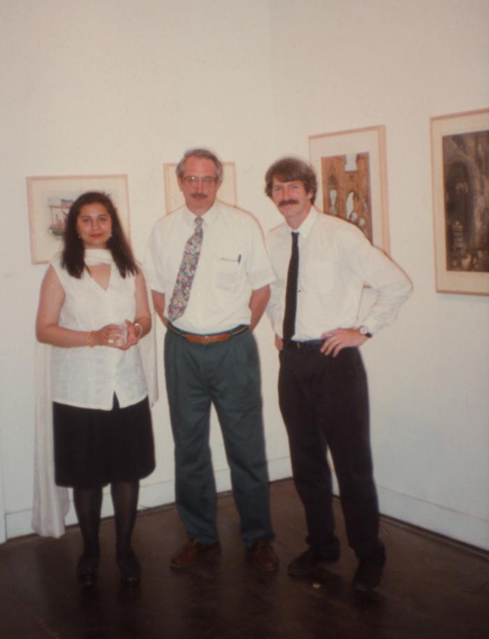 Bushra Chaudry, John D. Gall and Matt Myers, Three Printmakers