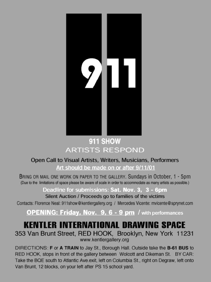 911 SHOW: Artists Respond
