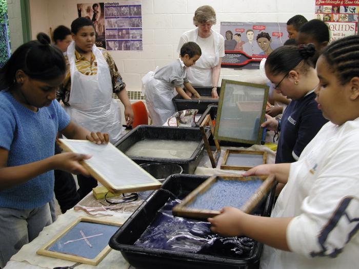Community Art Project, Papermaking