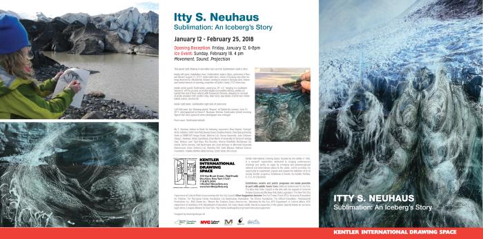 Itty Neuhaus, Sublimation: An Iceberg's Story