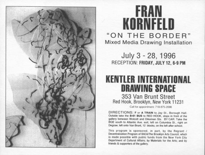 Fran Kornfeld, On the Border