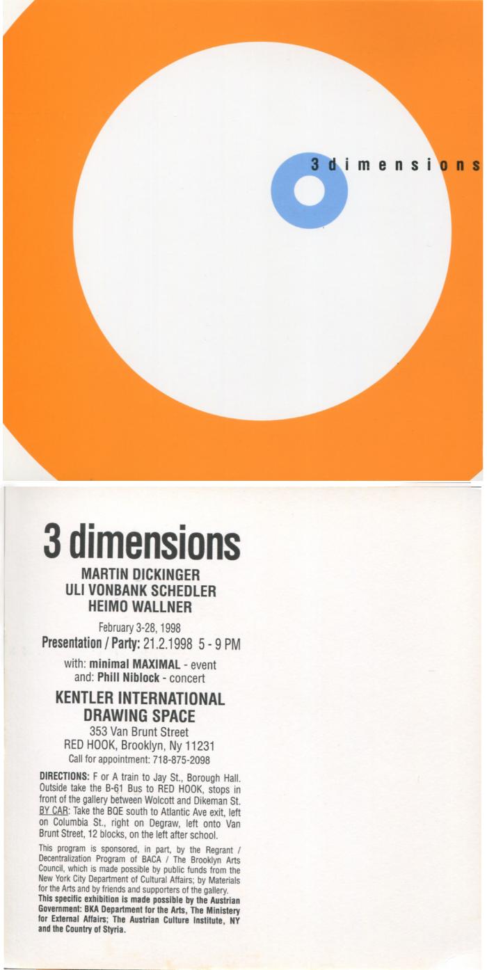 3 dimensions