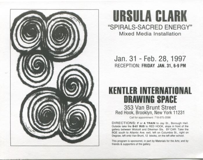 Ursula Clark, Spirals - Sacred Energy