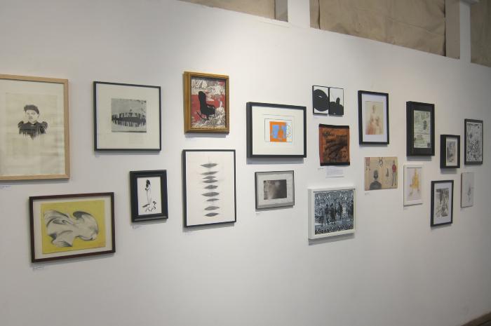 100 Works on Paper Benefit Exhibition 2014