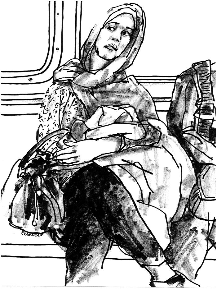 Passenger Drawing #10