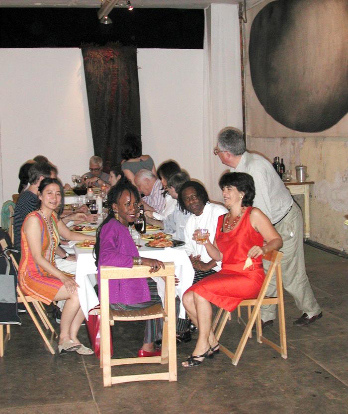 Artist Dinner with Mimmo Roselli