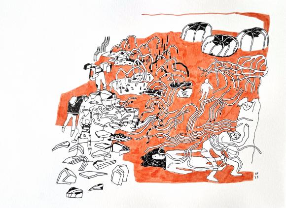 Opening Sept. 20: 100 Works on Paper BENEFIT Exhibition, 2025