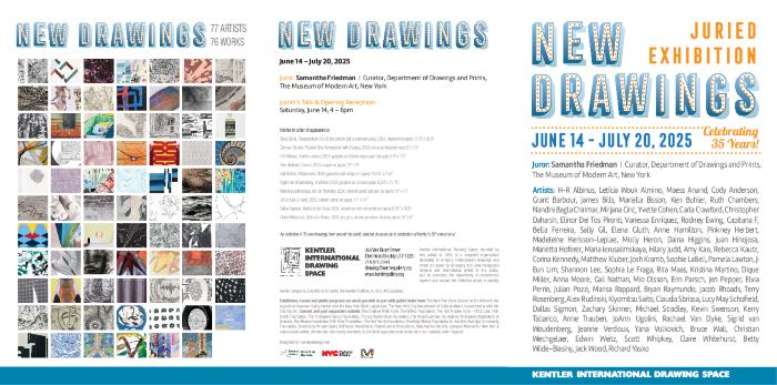 NEW DRAWINGS: Juried Exhibition