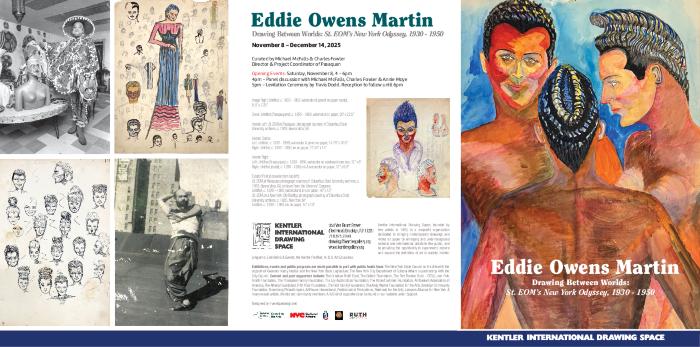 EDDIE OWENS MARTIN, Drawing Between Worlds